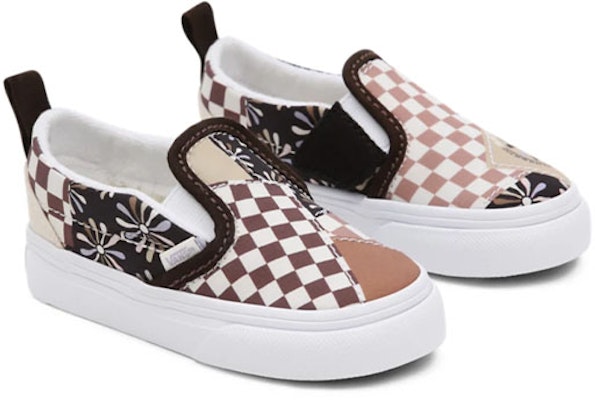 Vans Tenaga Ilahi Slip-On Velcro 'Krim Coklat Putih' VN000UBSAS0 Lookbook Vans Tenaga Ilahi Slip-On Velcro 'Krim Coklat Putih' VN000UBSAS0