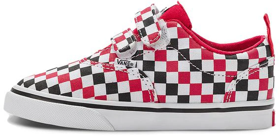 toddler-vans-doheny-v-checkerboard-black-white-red-vn-0-a4-tzmred