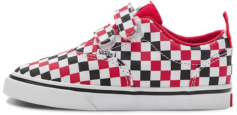 (Toddler) Vans Doheny V checkerboard 'Black White Red' VN0A4TZMRED Buy (Toddler) Vans Doheny V checkerboard 'Black White Red' VN0A4TZMRED