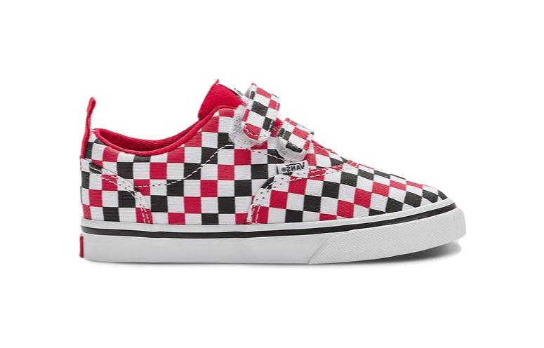 Order (Toddler) Vans Doheny V checkerboard 'Black White Red' VN0A4TZMRED
