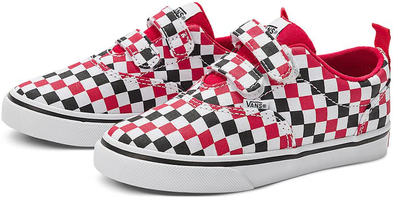 (Toddler) Vans Doheny V checkerboard 'Black White Red' VN0A4TZMRED Lookbook (Toddler) Vans Doheny V checkerboard 'Black White Red' VN0A4TZMRED