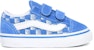 Vans Edge Old Skool V Toddles/Infants Blue/White Chess Board VN0A38JN0KK