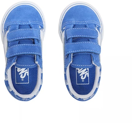 Vans Edge Old Skool V Toddles/Infants Blue/White Chess Board VN0A38JN0KK Shop Vans Edge Old Skool V Toddles/Infants Blue/White Chess Board VN0A38JN0KK