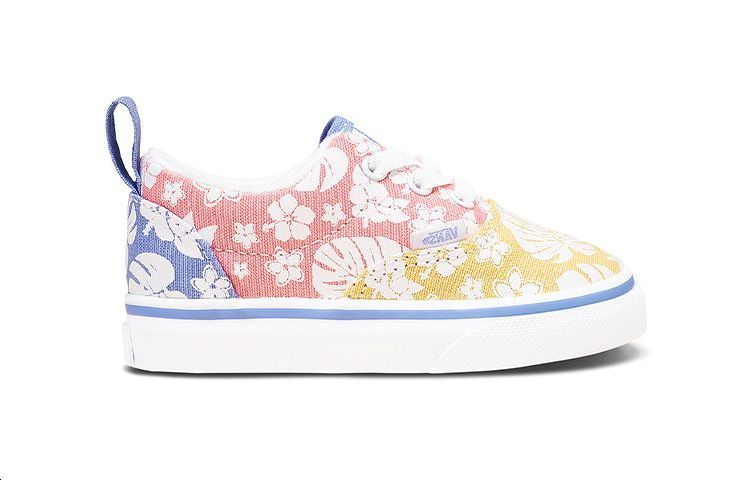 Order 嬰童 Vans Era 透氣輕便耐磨 低幫休閒板鞋 粉黃藍