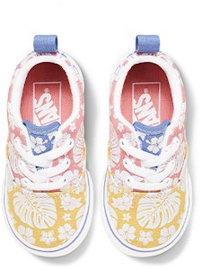 嬰童 Vans Era 透氣輕便耐磨 低幫休閒板鞋 粉黃藍 Shop 嬰童 Vans Era 透氣輕便耐磨 低幫休閒板鞋 粉黃藍
