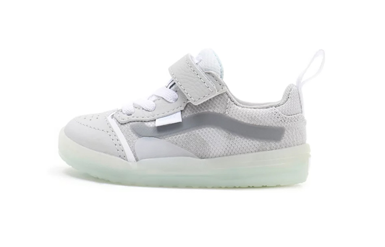 (Toddler) Vans Evdnt Ultimatewaffle Velcro Sneakers White/Grey VN0A5HZ16KL