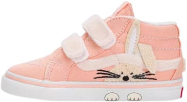 (Toddler) Vans Garden Party SK8-Mid Reissue Hook and Loop Shoes 'Pink' VN0007Q4BM0 (Toddler) Vans Garden Party SK8-Mid Reissue Hook and Loop Shoes 'Pink' VN0007Q4BM0