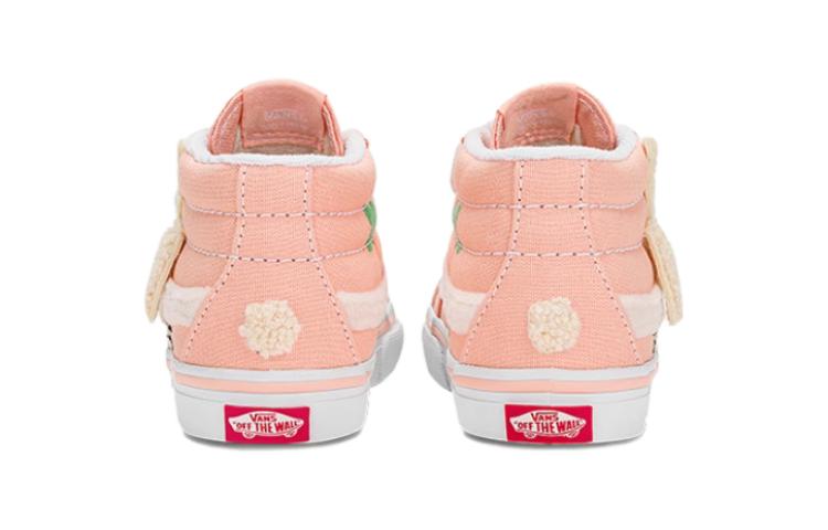 Purchase 嬰童 Vans SK8-Mid V 耐磨透氣 中幫 學步鞋 粉色