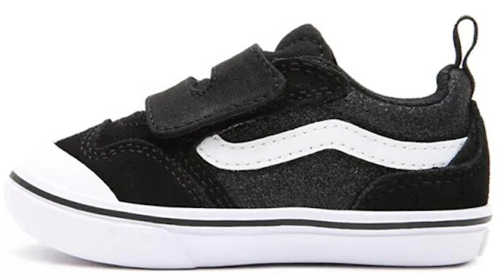 (Toddler) Vans Glitter ComfyCush New Skool 'Black White' VN0A4TZHXME Buy (Toddler) Vans Glitter ComfyCush New Skool 'Black White' VN0A4TZHXME