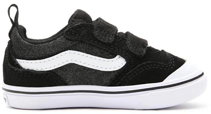 (Toddler) Vans Glitter ComfyCush New Skool 'Black White' VN0A4TZHXME Order (Toddler) Vans Glitter ComfyCush New Skool 'Black White' VN0A4TZHXME