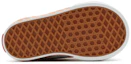Shop (TD) Vans Glow Checkerboard Old Skool Klittenband Sneakers Zwart/Oranje VN000D3Y8BF