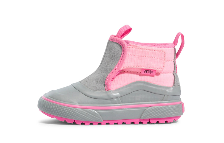 (Toddler) Vans High-Top Sneakers Grey/Pink VN0A5HZ46HX