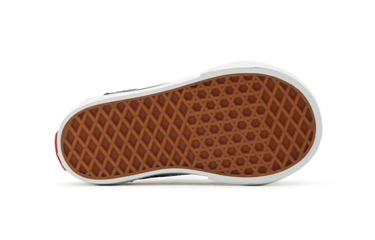 Shop (TD) Vans Leopard Floral Old Skool Sepatu Hitam Rendah VN000D3Y7TJ