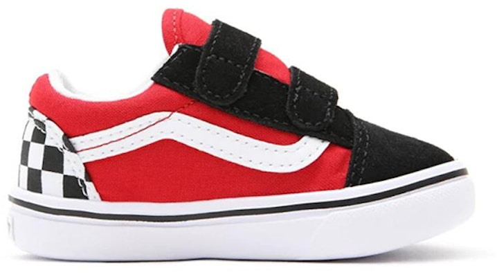 Vans Old Skool K Polka Dots 'Hitam Merah' VN0A4TZI35U Order Vans Old Skool K Polka Dots 'Hitam Merah' VN0A4TZI35U