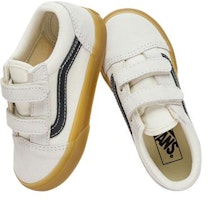 (TD) Vans Old Skool V '米色黑色' 运动鞋 VN000D3YKIG Shop (TD) Vans Old Skool V '米色黑色' 运动鞋 VN000D3YKIG