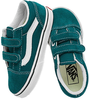 (TD) Vans Old Skool Zapatillas Verdes Bajas de Skate Casual VN0A4VJJ60Q Shop (TD) Vans Old Skool Zapatillas Verdes Bajas de Skate Casual VN0A4VJJ60Q