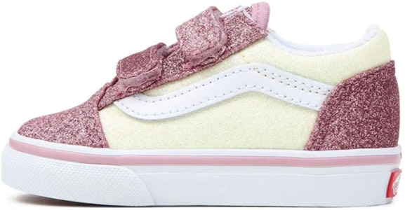 嬰童 Vans Old Skool 耐磨透氣 低幫 學步鞋 米粉 Buy 嬰童 Vans Old Skool 耐磨透氣 低幫 學步鞋 米粉