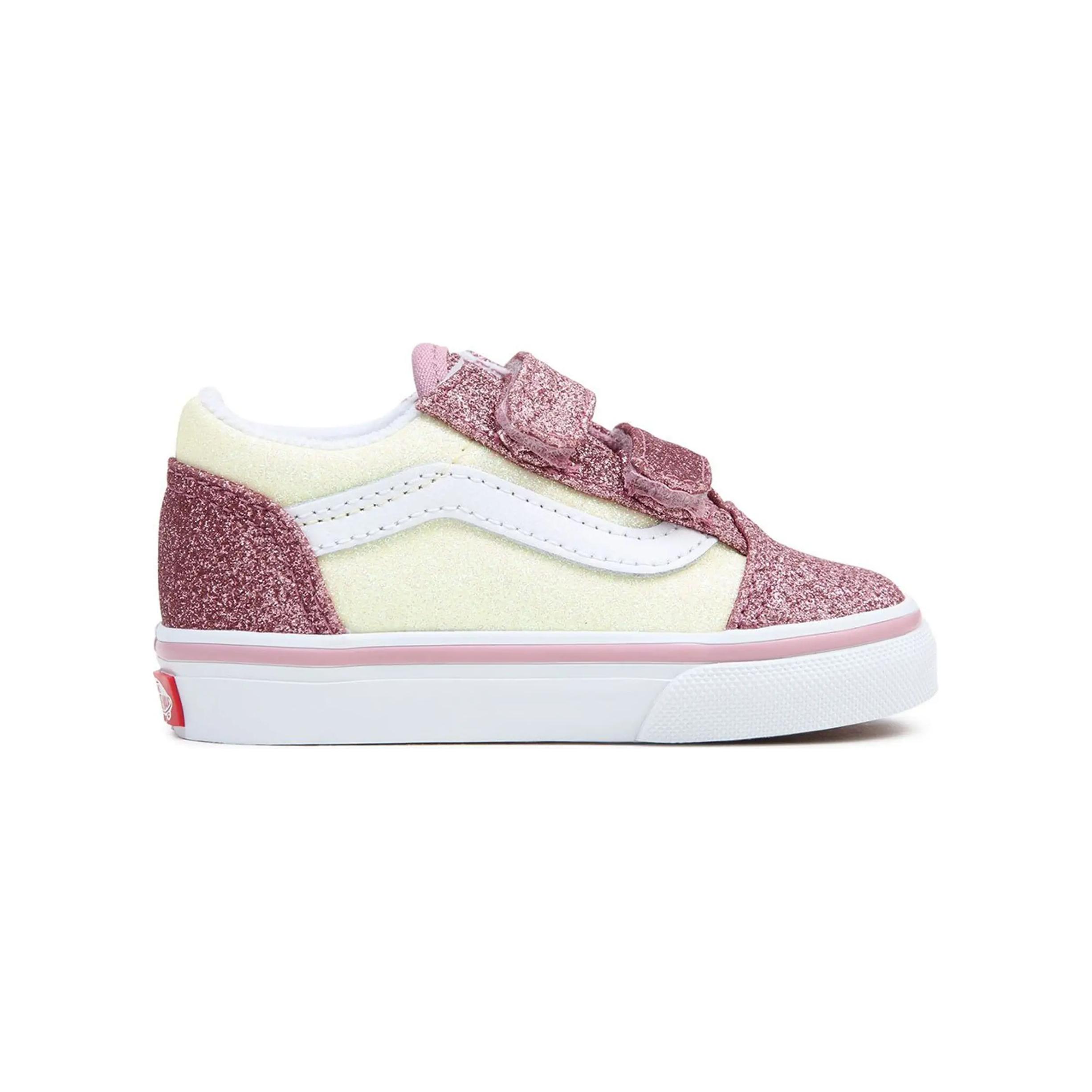 Order (TD) ヴァンズ オールドスクール オフホワイトピンク (Vanz Ōrudosukūru Ofuhowaito Pinku) VN0A4VJJ0FU