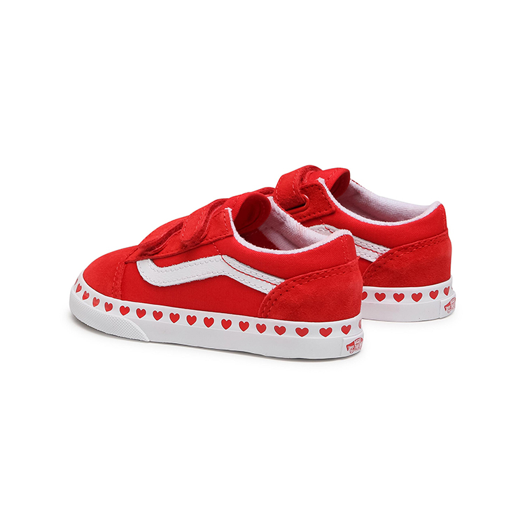 Lookbook (TD) Vans Old Skool 'Rojo Blanco' VN0A38JN30V