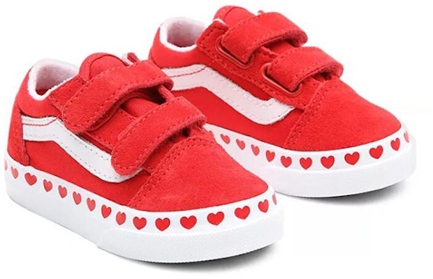 (TD) Vans Old Skool 'Rojo Blanco' VN0A38JN30V Shop (TD) Vans Old Skool 'Rojo Blanco' VN0A38JN30V