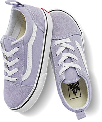(TD) Vans Old Skool Sneakers Ungu 'Ungu Putih' VN0A4TZOARO Shop (TD) Vans Old Skool Sneakers Ungu 'Ungu Putih' VN0A4TZOARO