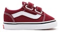 Order (TD) Vans Old Skool Kasut Skateboarding Kasual 'Merah' VN000D3Y9AK