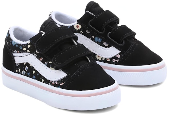 (TD) 반스 올드스쿨 플로럴 (블랙/화이트) VN0A38JNBOQ Lookbook (TD) 반스 올드스쿨 플로럴 (블랙/화이트) VN0A38JNBOQ