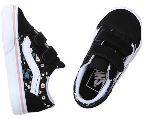 (TD) 반스 올드스쿨 플로럴 (블랙/화이트) VN0A38JNBOQ Shop (TD) 반스 올드스쿨 플로럴 (블랙/화이트) VN0A38JNBOQ