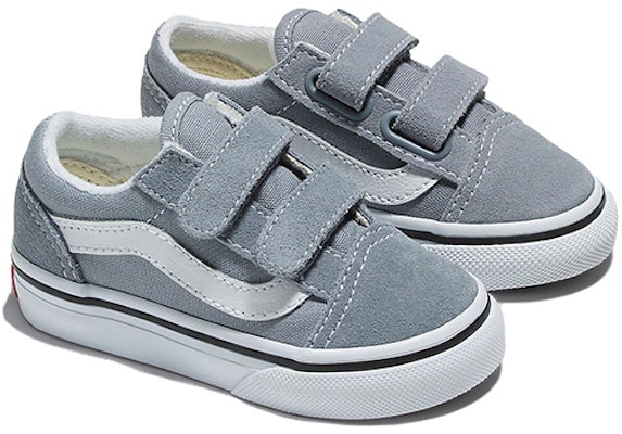 (Toddler) Vans Old Skool Hook And Loop 'Grey White' VN0A4VJJBM7 Order (Toddler) Vans Old Skool Hook And Loop 'Grey White' VN0A4VJJBM7