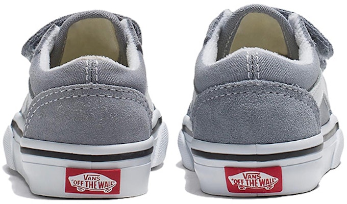 (Toddler) Vans Old Skool Hook And Loop 'Grey White' VN0A4VJJBM7 Lookbook (Toddler) Vans Old Skool Hook And Loop 'Grey White' VN0A4VJJBM7