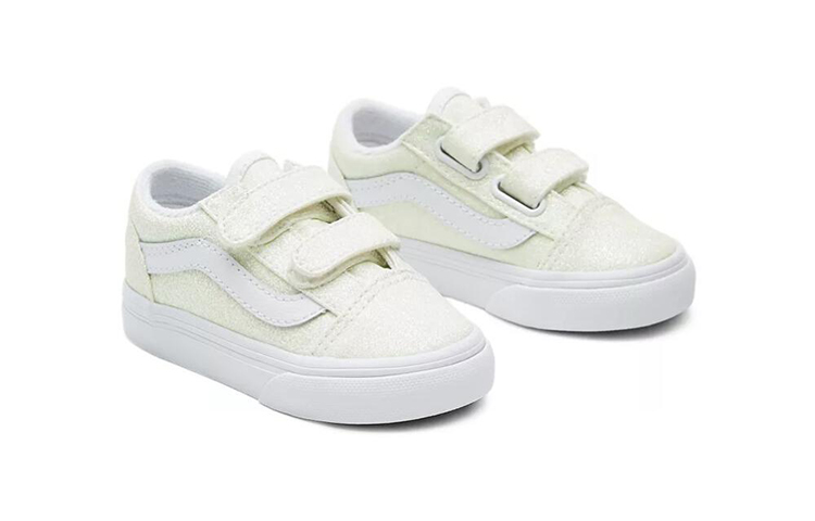 Lookbook (TD) バンズ オールドスクールK (グリーン/ホワイト) VN0A38JN3UA