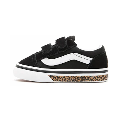 (TD) Vans Old Skool K Shoes Leopard 'Black'