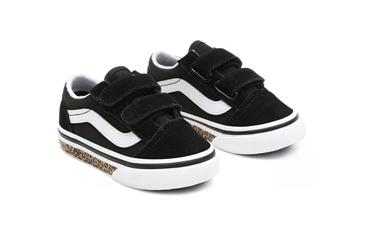 Lookbook (TD) ヴァンズ オールドスクール レオパード (黒) VN0A38JN32M