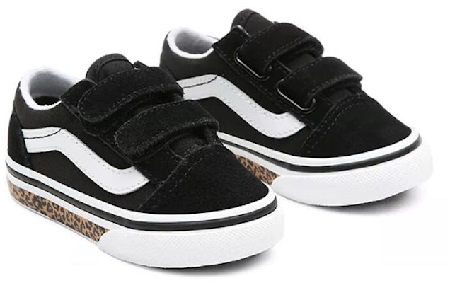 (Toddler) Vans Old Skool K Shoes Leopard 'Black' VN0A38JN32M Lookbook (Toddler) Vans Old Skool K Shoes Leopard 'Black' VN0A38JN32M