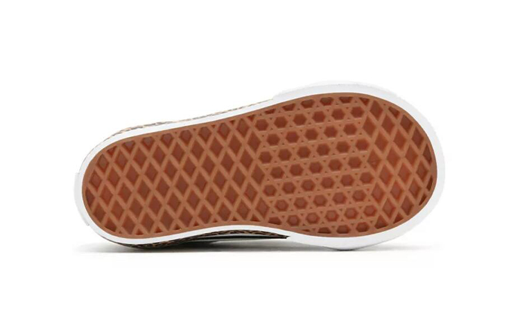 Shop (TD) ヴァンズ オールドスクール レオパード (黒) VN0A38JN32M