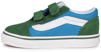 (Toddler) Vans Old Skool V '2 Tone - Mediterranean Blue Greener Pastures' VN0A38JNWK9 (Toddler) Vans Old Skool V '2 Tone - Mediterranean Blue Greener Pastures' VN0A38JNWK9