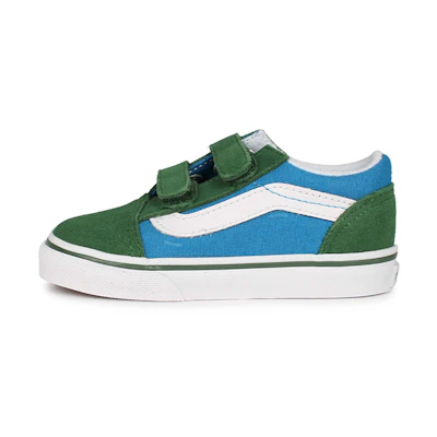 (TD) Vans Old Skool V '2 Tone - Mediterranean Blue Greener Pastures'