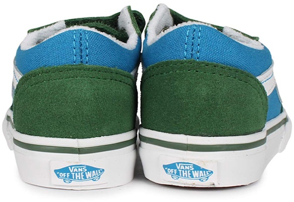 (TD) ヴァンズ オールドスクールV ツートン ブルー/グリーン (Vans Old Skool V 2トーン 青/緑) VN0A38JNWK9 Lookbook (TD) ヴァンズ オールドスクールV ツートン ブルー/グリーン (Vans Old Skool V 2トーン 青/緑) VN0A38JNWK9