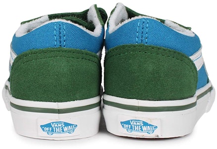 (幼童款)Vans Old Skool V '2 Tone - 地中海藍 綠色牧場' 鞋款 VN0A38JNWK9 Lookbook (幼童款)Vans Old Skool V '2 Tone - 地中海藍 綠色牧場' 鞋款 VN0A38JNWK9