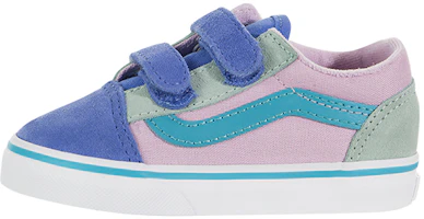 (Toddler) Vans Old Skool V 'Color Block - Lilac Snow Ultramarine' VN0A38JNT2Y (Toddler) Vans Old Skool V 'Color Block - Lilac Snow Ultramarine' VN0A38JNT2Y
