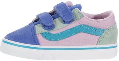 (Toddler) Vans Old Skool V 'Color Block - Lilac Snow Ultramarine' VN0A38JNT2Y (Toddler) Vans Old Skool V 'Color Block - Lilac Snow Ultramarine' VN0A38JNT2Y