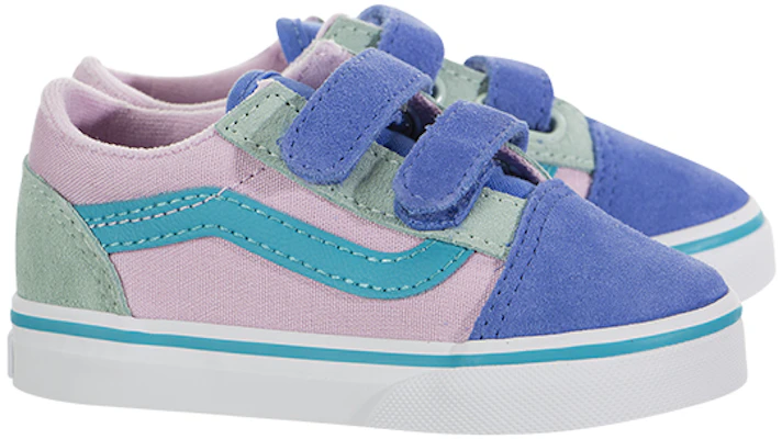 (TD) Vans Old Skool V ''Color Block - Lilac Snow Ultramarine'' VN0A38JNT2Y Order (TD) Vans Old Skool V ''Color Block - Lilac Snow Ultramarine'' VN0A38JNT2Y