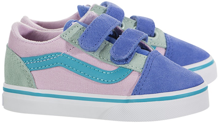 (TD) Vans Old Skool V '色块-丁香雪超蓝'款式 VN0A38JNT2Y Order (TD) Vans Old Skool V '色块-丁香雪超蓝'款式 VN0A38JNT2Y