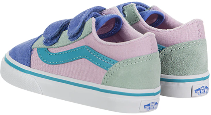 (TD) Vans Old Skool V ''Color Block - Lilac Snow Ultramarine'' VN0A38JNT2Y Lookbook (TD) Vans Old Skool V ''Color Block - Lilac Snow Ultramarine'' VN0A38JNT2Y