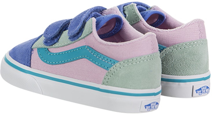 (TD) Vans Old Skool V 'Bloques de Color - Lila Nieve Ultramarino' VN0A38JNT2Y Lookbook (TD) Vans Old Skool V 'Bloques de Color - Lila Nieve Ultramarino' VN0A38JNT2Y