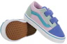 Shop (TD) Vans Old Skool V ''Color Block - Lilac Snow Ultramarine'' VN0A38JNT2Y