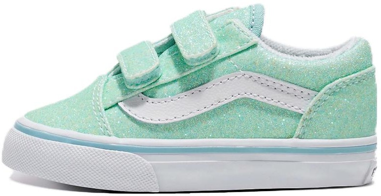 (Toddler) Vans Old Skool V 'Glitter - Pastel Blue' VN0009RCO33 Buy (Toddler) Vans Old Skool V 'Glitter - Pastel Blue' VN0009RCO33