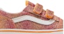 (TD) Vans Old Skool V 'Glitter - Sunrise Glitter' dalam bahasa Melayu-serumpun. VN0009RC6GL