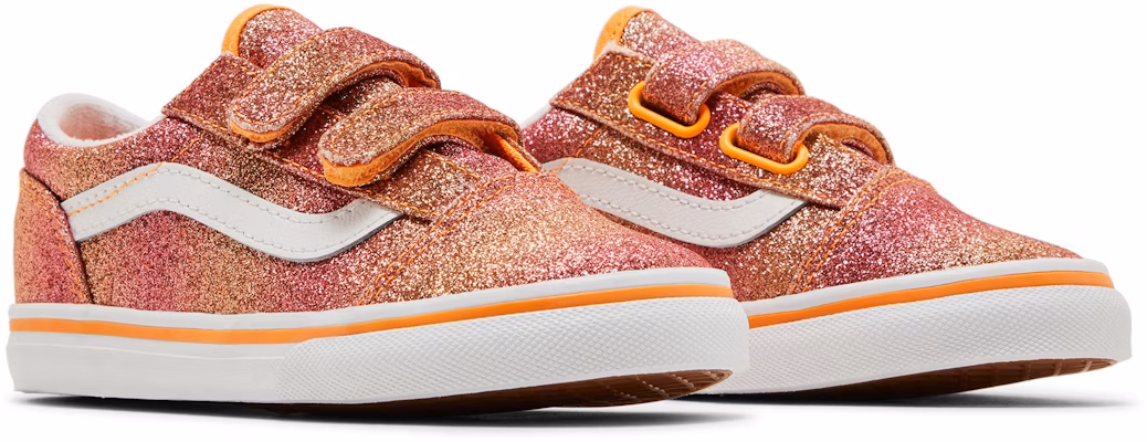 (TD) Vans Old Skool V 'Glitter - Sunrise Glitter' dalam bahasa Melayu-serumpun. VN0009RC6GL Cheap (TD) Vans Old Skool V 'Glitter - Sunrise Glitter' dalam bahasa Melayu-serumpun. VN0009RC6GL