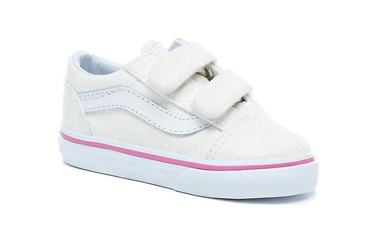 Lookbook (TD) Vans Old Skool V 'Glitter' Sepatu Sneaker Wanita VN0A344KQ7F